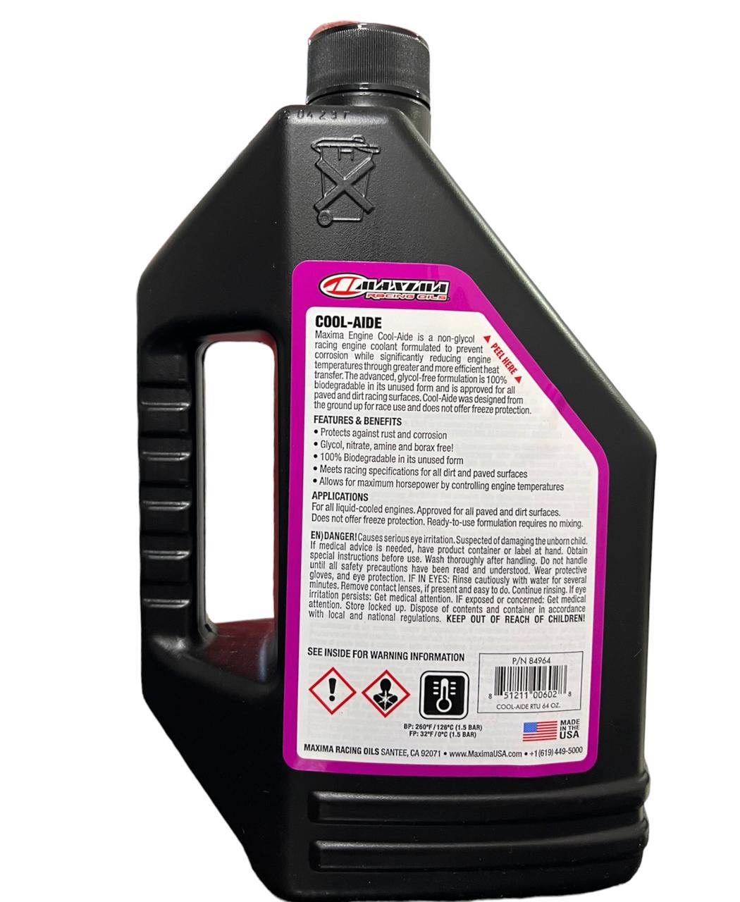 LIQUIDO REFRIGERANTE SIN GLICOL MAXIMA COOL-AIDE READY-TO-USE - Imagen 2